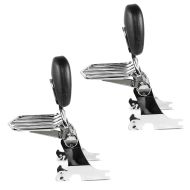 2x Sissybar Harley Sportster Modelle 1994-2003 Craftride Fast Driver-L Flex inkl. Gepäckträger chrom Spar-Set_1