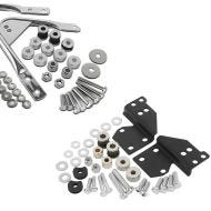 Set: Montagekit für abnehmbares Zubehör für Harley Touring Modelle 97-08 + Anbausatz Docking Hardware Kit für Harley Touring 97-08_1