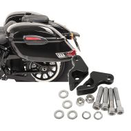 Set: Seitenkoffer Set Harley V-Rod / Muscle Craftride Delaware 33Ltr schwarz + Tieferlegungskit 1" für Harley V-Rod 02-17 Tieferlegung Craftride_1