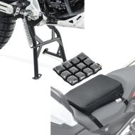 Set: Hauptständer für Yamaha Tenere 700 19-21 ConStands + Motorrad Luftkissen Yamaha Tenere 700 Sitzbank Tourtecs Air S schwarz_1