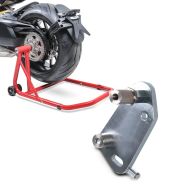 Set: Einarmständer Ducati Monster 1200 / S 14-20 Montageständer ConStands Single-Classic rot + Adapterplatte für ConStands Power Ducati Monster 1200/ S 14-20_1