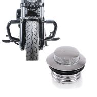 Set: Sturzbügel Mustache II für Harley Davidson Sportster Forty-Eight 48 10-20 Schutzbügel schwarz Craftride + Tankdeckel Pop-Up für Harley-Davidson Sportster Forty-Eight 48 10-20 chrom Craftride_1