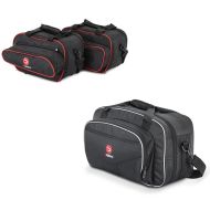 Set: Pannier Liner Inner bag compatible with Ducati Multistrada 15-20 Bagtecs + Inner bag top box compatible with Ducati Multistrada 1260 / 950 / S Bagtecs TG