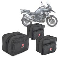 Set: Inner liner bags Vario Panniers compatible with BMW R 1200 GS / Adventure 13-18 for Bagtecs MV1 + Inner bag top box Vario compatible with BMW R 1200 GS / Adventure 13-18 Liner Bagtecs MV3