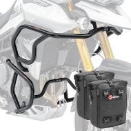 Set Engine Guard + bags compatible with Triumph Tiger 900 / GT / Rally 20-23 crash bar lower upper CB4 Motoguard