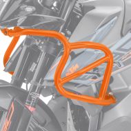Fairing Crash bar upper part compatible with KTM Adventure 890 R 21-22 engine guard orange CLM