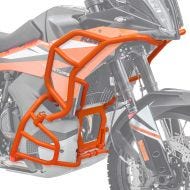Engine Guard Set compatible with KTM 790 / 890 Adventure 23-24 SH26 upper and lower part crash bars orange
