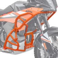 Engine Guard Set compatible with KTM 790 / 890 Adventure 23-24 SH27 upper and lower part crash bars orange