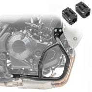 Set Crash Bars + Protector compatible with Honda Transalp XL 750 23-24 Engine Guard SG24