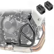 Set Crash Bars + Protector compatible with Honda Transalp XL 750 23-24 Engine Guard SG25