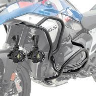 Set Crash bar + Auxiliary lights fit for BMW R 1300 GS 23-24 fog lights Motoguard KT19 black