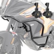 Set Crash bar + Auxiliary lights fit for KTM 1290 Super Adventure S / R 21-24 fog lights Motoguard KT27 black