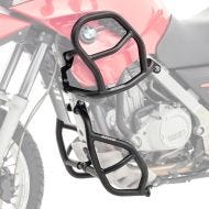 Engine Guard Set compatible with BMW F 650 GS 00-07 upper and lower part crash bars black SG53
