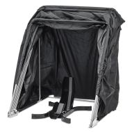 ZP2 Set Shelter Garage Tent Cover XXL + Wheel Chock Easy Plus compatible with Honda CBR 1100 XX / VFR 1200 F / 800 F
