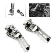 Sturzbügel Fussrasten für BMW HP2 Enduro / Megamoto Motoguard HF3 silber_1