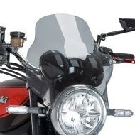 Windshield compatible with Kawasaki Z 900 / 650 RS Puig Top light smoke 1309h