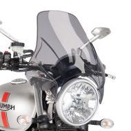 Windshield compatible with Kawasaki Z 900 / 650 RS Puig Plus light smoke 4620h