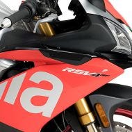 Fairing winglets compatible with Aprilia RSV4 RR / RF 15-20 Black Puig Downforce Sport