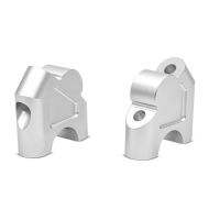 Lenkererhöhung 30mm für BMW R 1200 GS / Adventure 13-18 Tourtecs silber_1