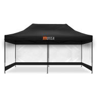 Pavillion with 4 Pavillon walls 3x6m Tourtecs foldable for the racetrack transparent
