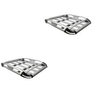 Set 2x Car roof rack Camping Vanit ADG1 silver