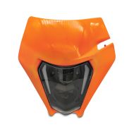 LED Headlight ECE + mask compatible with KTM 500 EXC / EXC-F XDURE SW1-OG