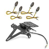 Set Kennzeichenhalter + 4x LED Blinker mit E-Prüfzeichen Zaddox KX4_1