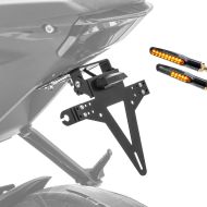 Set Kennzeichenhalter + 2x LED Blinker für Kawasaki Ninja 650 / 400 / 300 Zaddox KZ2_1
