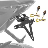 Set Kennzeichenhalter KH4 + LED Blinker BL2 für Yamaha MT-07 / Tracer 700_1