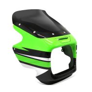 Lampenmaske für Kawasaki ZRX 1100 97-00 Lichtmaske mit Windschild Zaddox_1