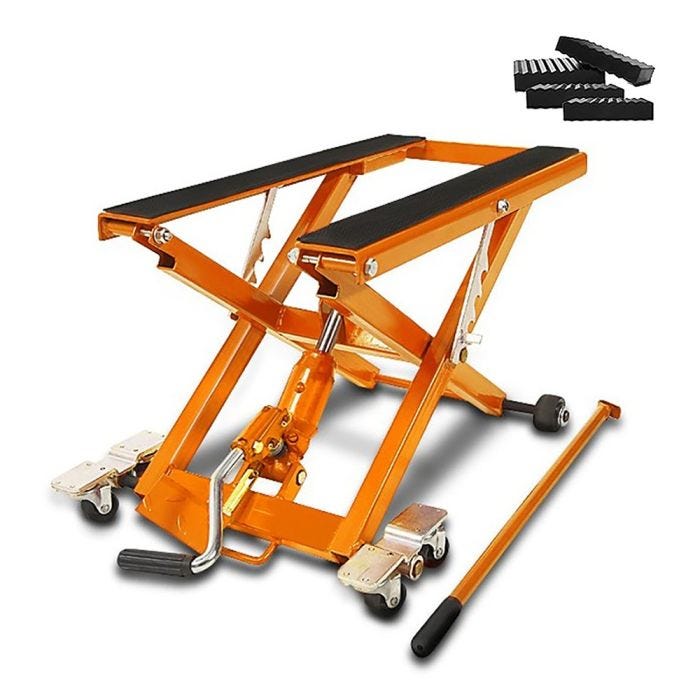 Motorbike scissor lift stand outlet