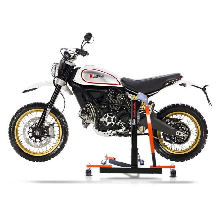Ducati scrambler orange hotsell