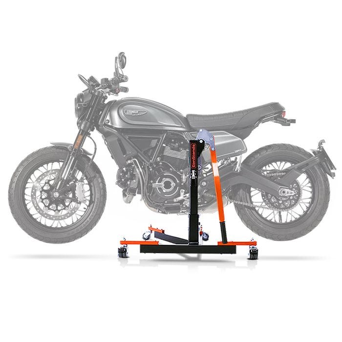 Central Stand compatible with Ducati Scrambler Nightshift 21 24 orange Paddock Stand ConStands Power Evo Upgrade Your Ride now