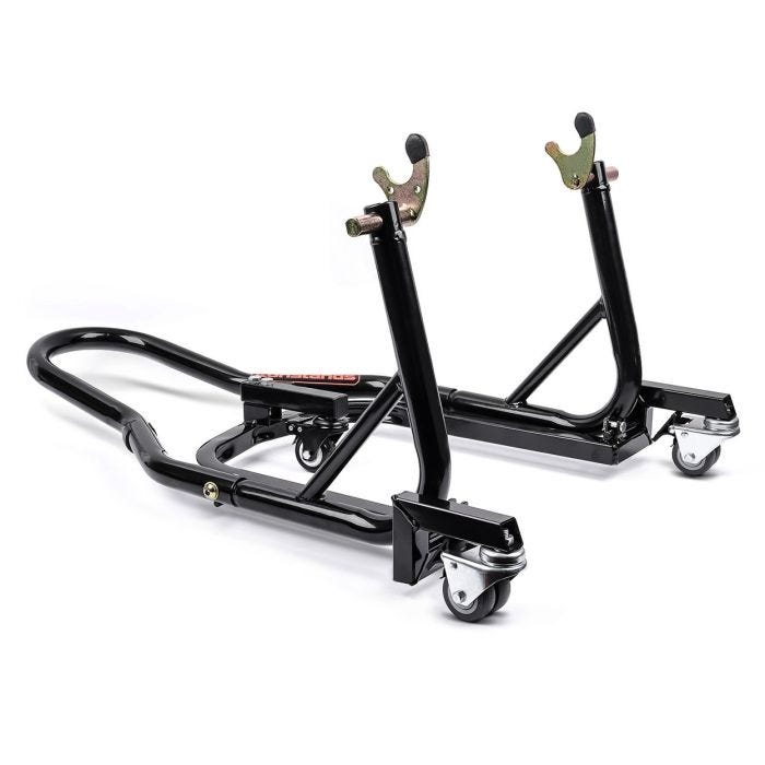 Motorcycle dolly mover constands heavy duty silver hot sale