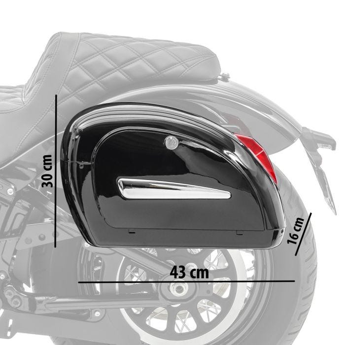 Hard saddlebags for honda shadow 1100 top