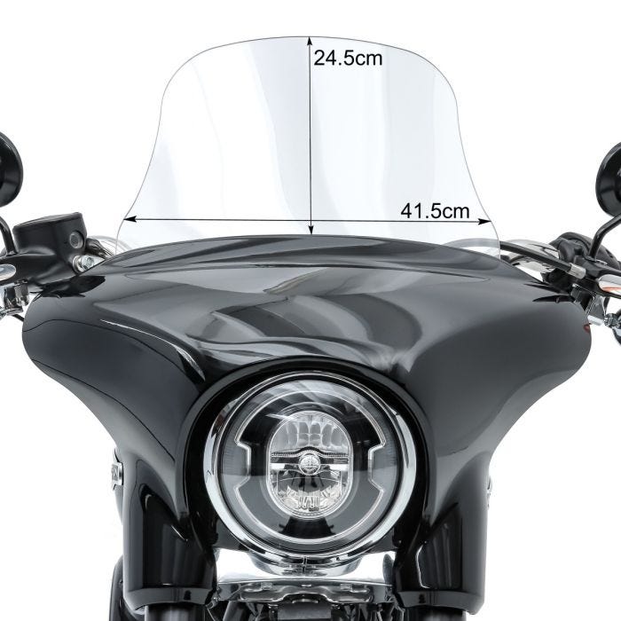 Windshield fits for Harley Davidson Sport Glide 18 24 Craftride L Windscreen clear DPLB Upgrade Your Ride now