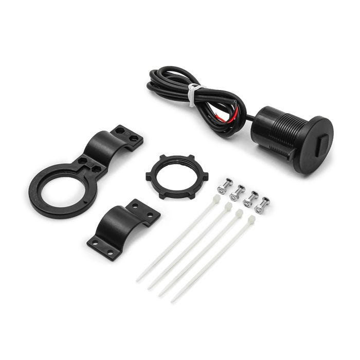 12V USB socket compatible with Ducati Scrambler Cafe Racer Lumitecs US3 Upgrade Your Ride now
