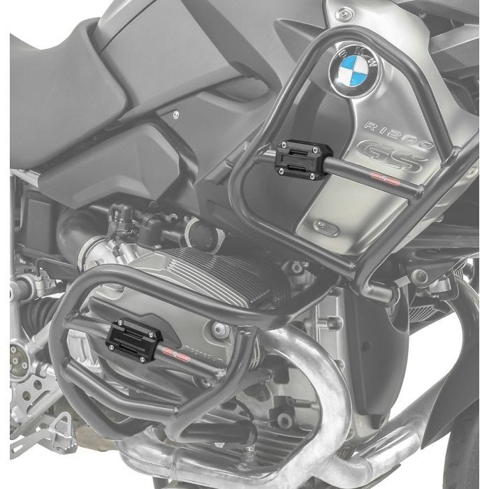 Crash bar protectors CP6 22 28mm compatible with Kawasaki W800 Standard Motoguard Upgrade Your Ride now