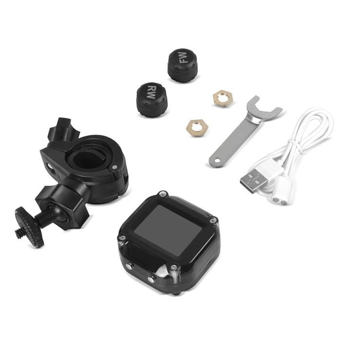 Tyre pressure monitoring system compatible with Triumph Rocket III Roadster RDKS TPMS Tourtecs digital Upgrade Your Ride now