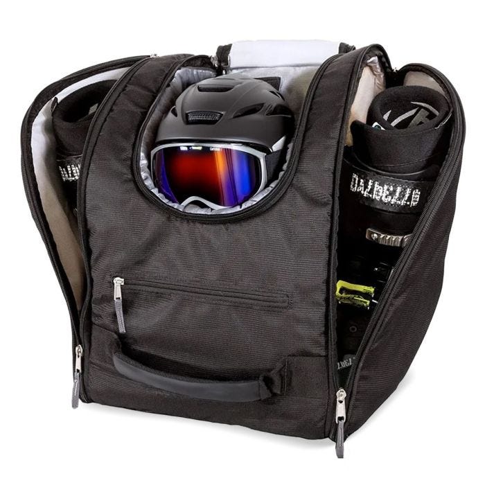 Ski helmet ski boot bag SR1 Cranit helmet bag travel backpack black DPLI1 Upgrade Your Ride now