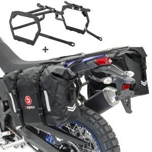 Satteltaschen Set WP8 für Harley Pan America 1250 2021 mit Kofferträger Bagtecs_1