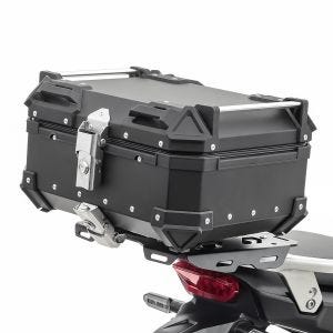 Top Case compatible with Honda Africa Twin 1100 Aluminium Top Box Bagtecs XB22 black