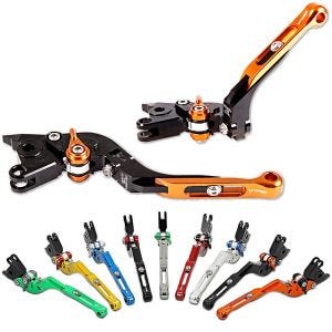 Brake lever and clutch lever Set Vario 2 compatible with KTM 790 Adventure / R 19-24 V-Trec foldable and length adjustable