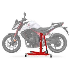Central Stand compatible with Honda Hornet 750 23-25 red Paddock Stand ConStands Power-Classic
