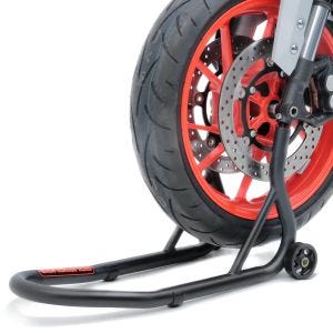 Front Paddock Stand compatible with KTM 890 Duke R ConStands Fork black mat