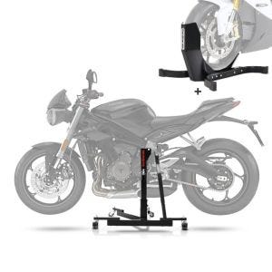 ConStands Zentralständer für Triumph Tiger 1050 07-13 Power Evo + Motorradwippe_0
