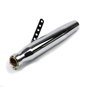 Craftride Exhaust compatible with Indian Scout / Bobber / Sixty Cafe Racer Tapered chrome