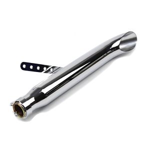 Craftride Exhaust compatible with Yamaha XVS 1100 / 650 Drag Star Caferacer Turn Out chrome