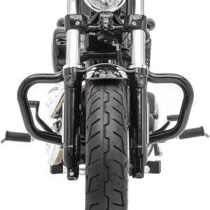 Engine Guard Mustache fits for Harley Davidson Sportster 883 R Roadster 04-15 Crashbar black Craftride