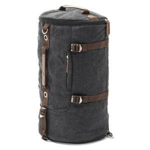 Rucksack Canvas Craftride VG8 Gepäckrolle Vintage 35L schwarz_1